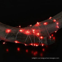 1m 2m 3m 4m 5m 10m 20m 30m 50m Cadena de luces LED Alambre de cobre LED Navidad Hada Luz decorativa centelleante